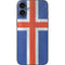 Iceland Flag Distressed iPhone 16 Plus Skin